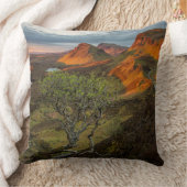 Skye、スコットランドのQuiraing山の日の出 クッション (ブランケット)