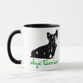 Skye terrier マグカップ (左)