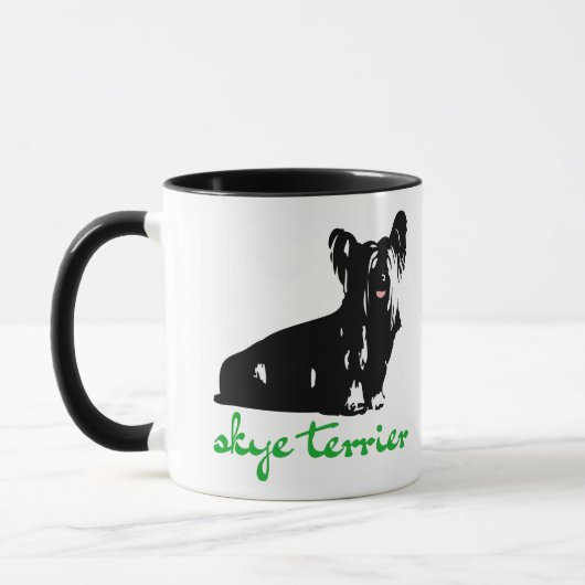 Skye terrier マグカップ (左)