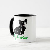 Skye terrier マグカップ (正面左)