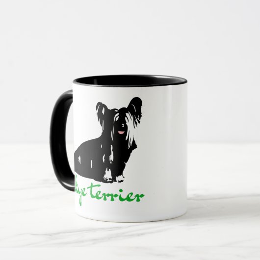 Skye terrier マグカップ (正面左)
