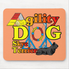 Skye_Terrier_機敏性 マウスパッド