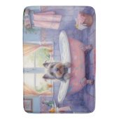 Skye Terrier Bath Time Cozy Bathroom Decor バスマット (正面縦)