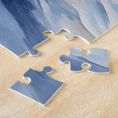 Skye Terrier Christmas Red Truck Holiday ジグソーパズル (側面)