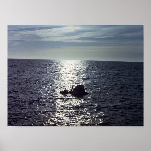 Skylab 4 Splashdown & Recovery ポスター (正面)