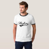 Skylerのクラシックなスタイルの名前 Tシャツ (正面フル)