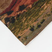 Skyline and Stone フリースブランケット (角)