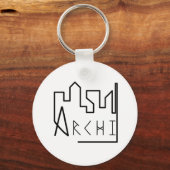 Skyline architecture キーホルダー (正面)