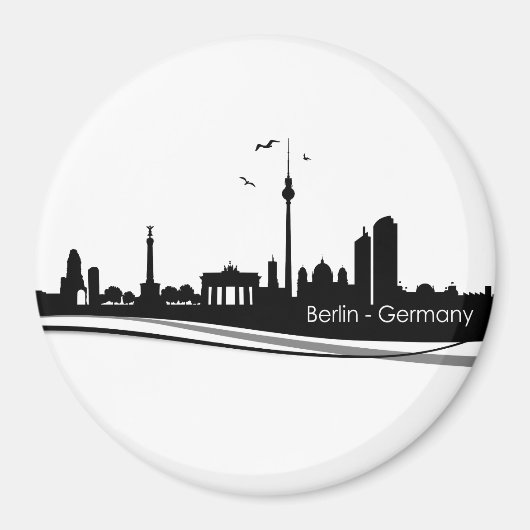 Skyline Berlin マグネット (正面)