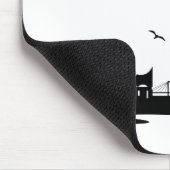 Skyline Hamburg マウスパッド (コーナー)