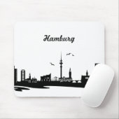 Skyline Hamburg マウスパッド (マウス)