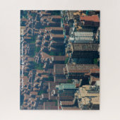 Skyline Manhattan New York.クリスマスグリーティング ジグソーパズル (縦)