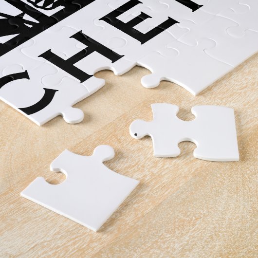 Skyline München ジグソーパズル (側面)