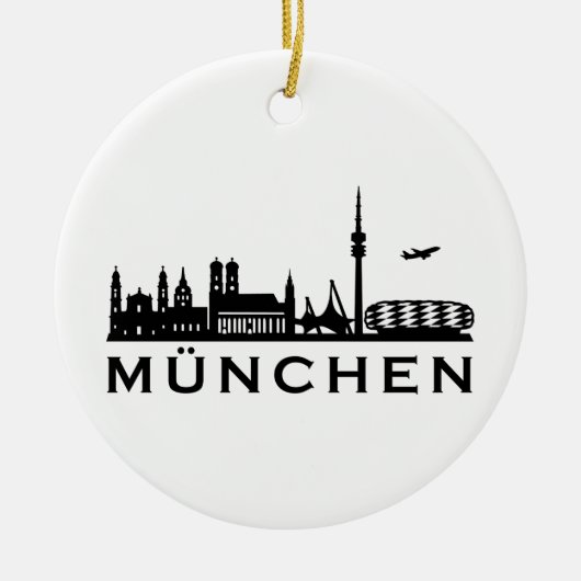 Skyline München セラミックオーナメント (正面)