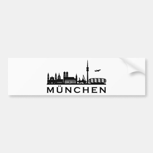 Skyline München バンパーステッカー (正面)