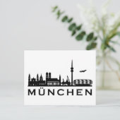 Skyline München ポストカード (スタンド正面)