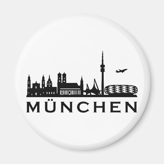 Skyline München マグネット (正面)