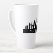 Skyline New York カフェラテマグ (左アングル)