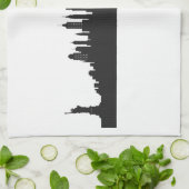 Skyline New York キッチンタオル (折り畳み)