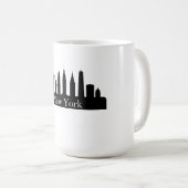 Skyline New York コーヒーマグカップ (正面右)