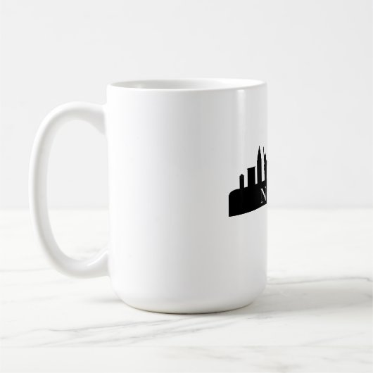 Skyline New York コーヒーマグカップ (左)