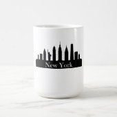 Skyline New York コーヒーマグカップ (中央)
