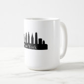 Skyline New York コーヒーマグカップ (正面右)