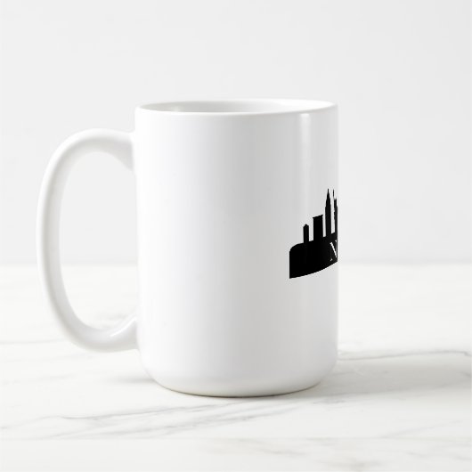 Skyline New York コーヒーマグカップ (左)