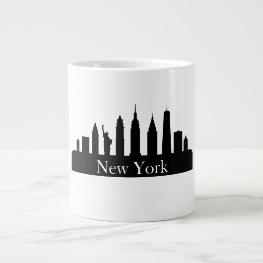 Skyline New York ジャンボコーヒーマグカップ (正面)