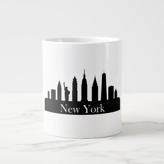 Skyline New York ジャンボコーヒーマグカップ (正面)