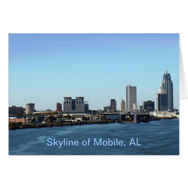 Skyline of Mobile, AL (正面横)