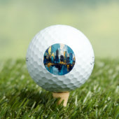 Skyline View Golf Balls ゴルフボール (インサイチュ 木)
