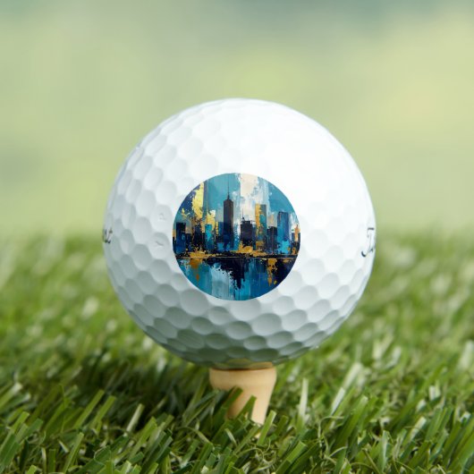 Skyline View Golf Balls ゴルフボール (インサイチュ 木)