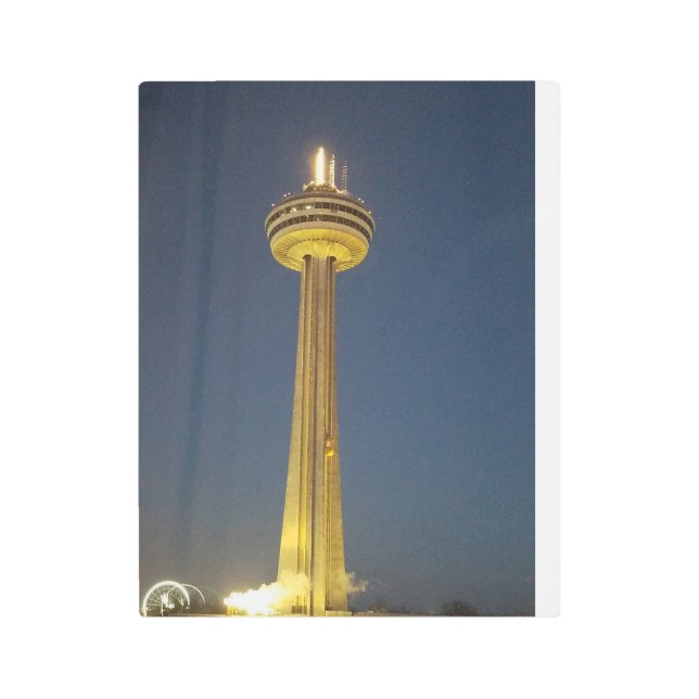 Skylon Tower Ontario Canada 2017 Metal Art メタルプリント (正面)