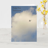 SkyRetirementカードに含まれる飛行機 カード (黄色い花)