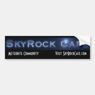 SkyRockのカフェのバンパーステッカー2 バンパーステッカー