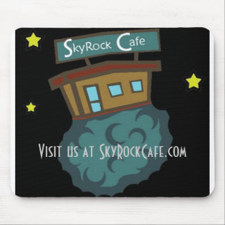 skyrockのカフェのマウスpad2 マウスパッド