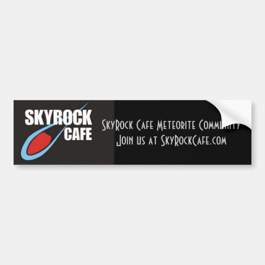 skyrockのバンパーステッカー1 バンパーステッカー (正面)