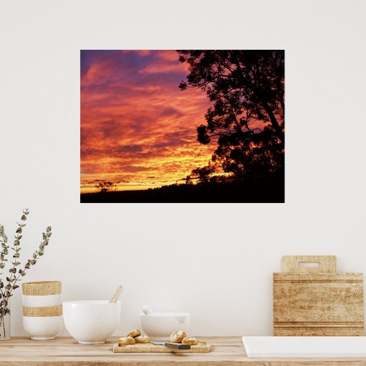 Skyscapeの色 ポスター (キッチン)