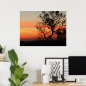 Skyscapeレイヤーポスター ポスター (ホームオフィス)