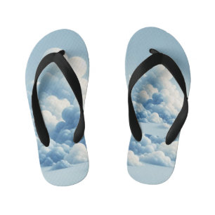 "SkyStride: Cloud Bubble FlipFlops" キッズビーチサンダル