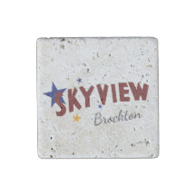 Skyviewのドライブ・イン- Brockton MAの磁石