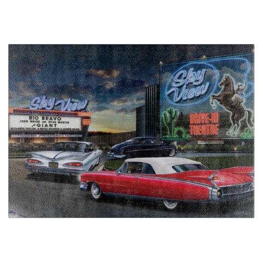 Skyviewドライブ カッティングボード (正面)