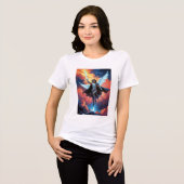 Skywarden Warrior Archangel Michael トライブレンドＴシャツ (正面全面)