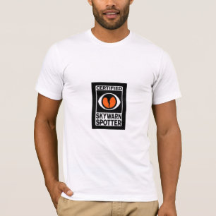 Skywarnの嵐の監視人のワイシャツ Tシャツ