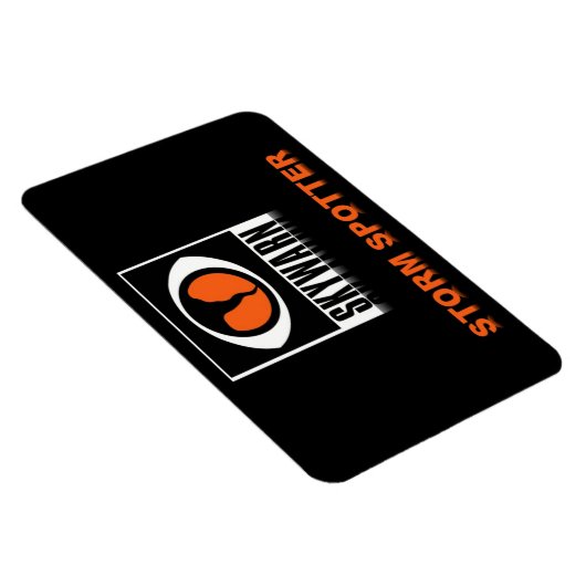 SKYWARNストームスポッター磁石 マグネット (右側)