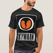 Skywarn Storm Spotterロゴ Tシャツ (正面)