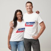Skywayの凝灰岩はメンズレトロのBmxのサイクリングの強盗Bを動かします Tシャツ (ユニセックス)