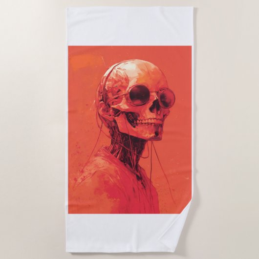 SKZナンバー1 ビーチタオル (正面)