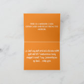 SL 019 - サマータイム  サンクスカード サンキューカード (内部)